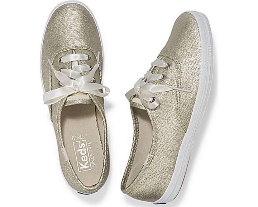 Keds Champion Matte Brushed Metallic Platinum Women s Fashion Footwear Sneakers on Carousell