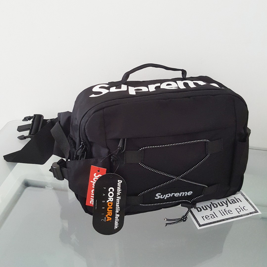 Large Size • SUPREME Tonal Waist Bag 42th 17ss Messenger Bag