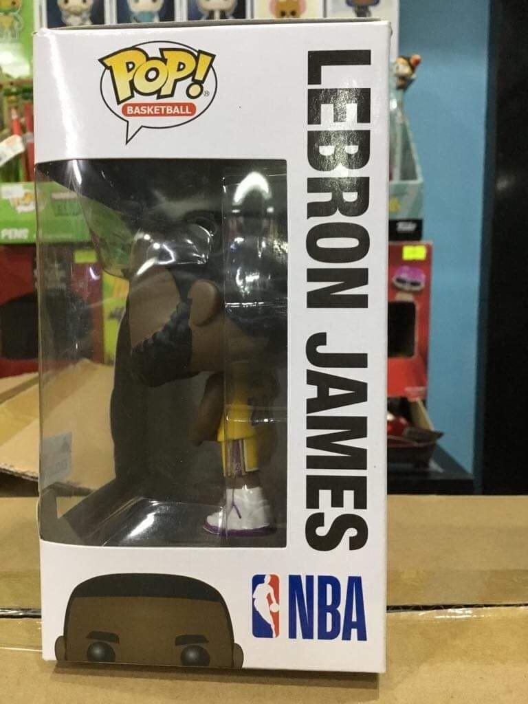 lebron james funko pop lakers footlocker