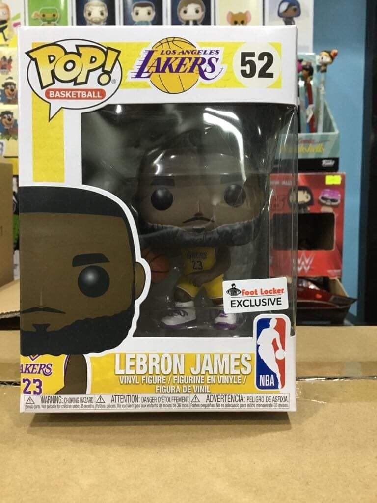 LeBron James Funko Pop Vinyl (Lakers 