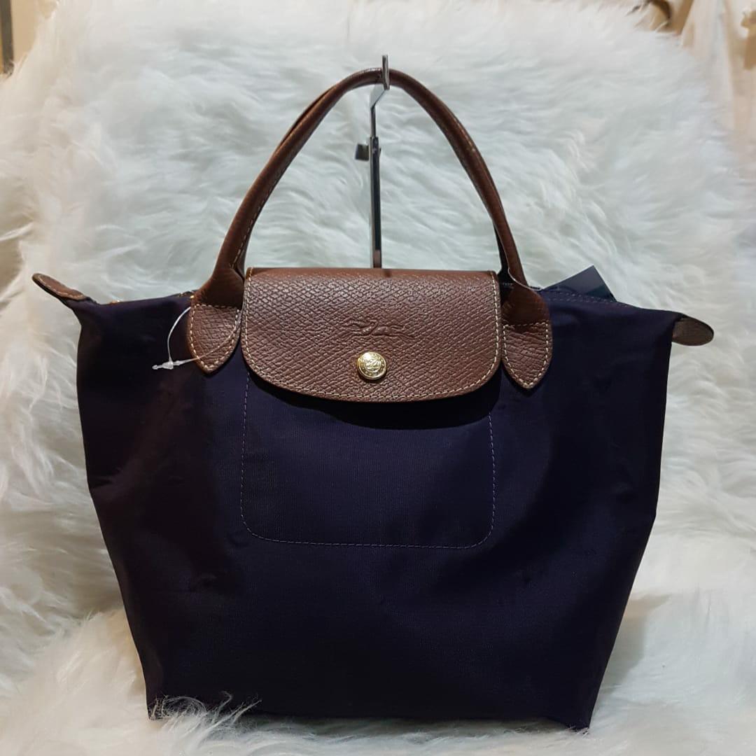 longchamp violet bag