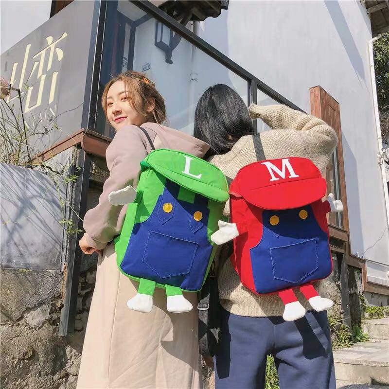 Mario and deals luigi backpack