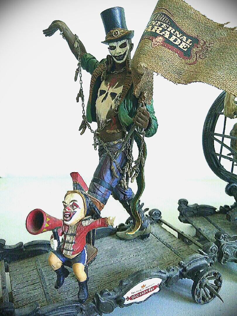 Mcfarlane clive barker infernal parade freakshow action figures horror, Hobbies & Toys, Toys