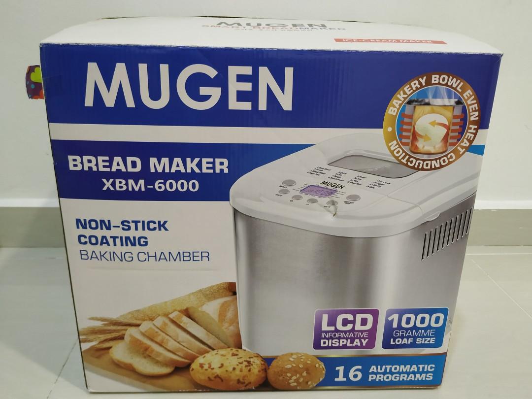 Mugen Smart Bread Maker Xbm 6000 Kitchen Appliances On Carousell