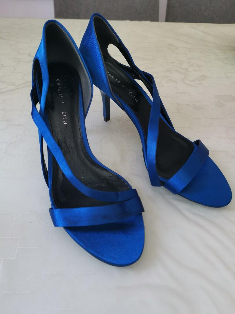 navy blue party shoes