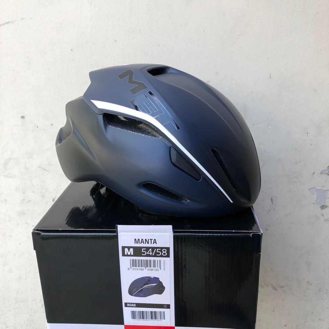 Met manta black iridescent