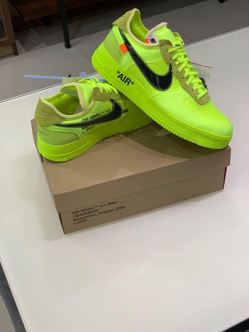 nike af1 off white