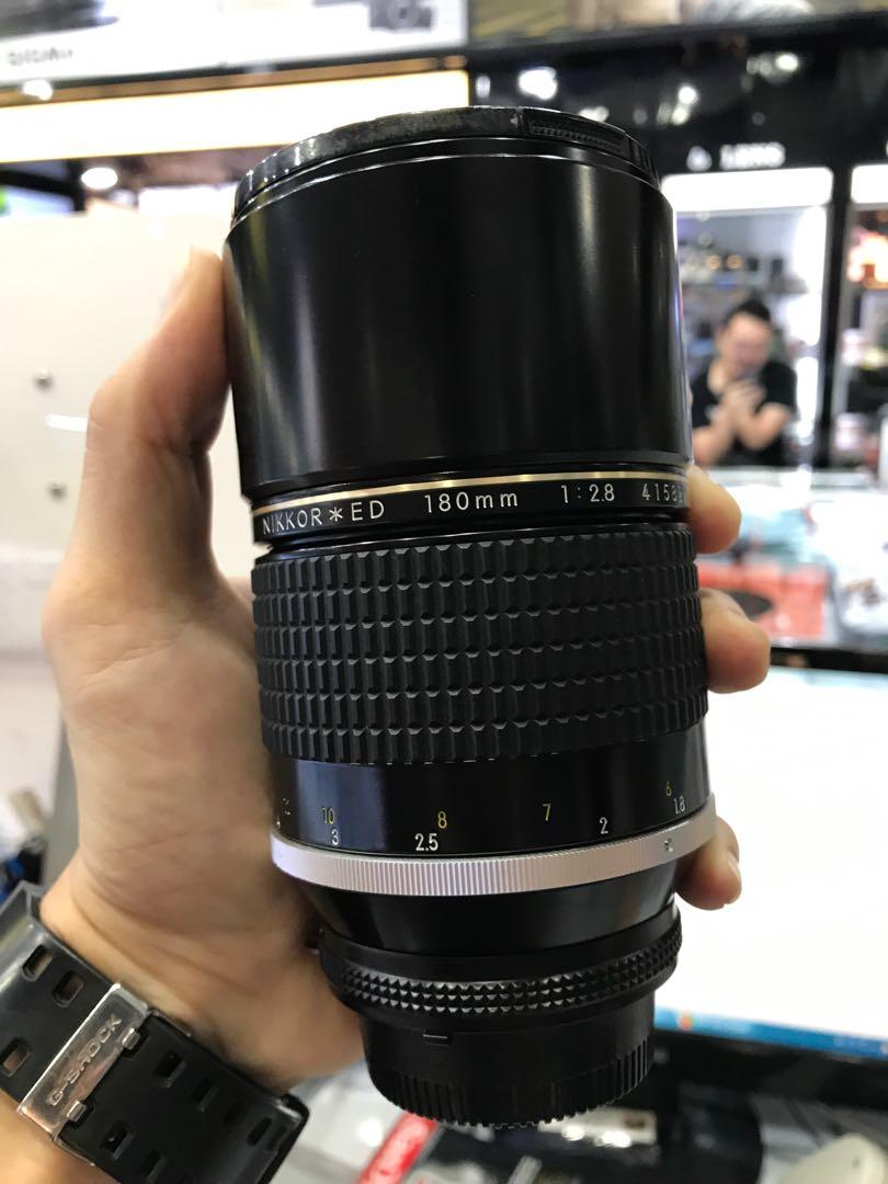nikon 180mm f2 8 ais
