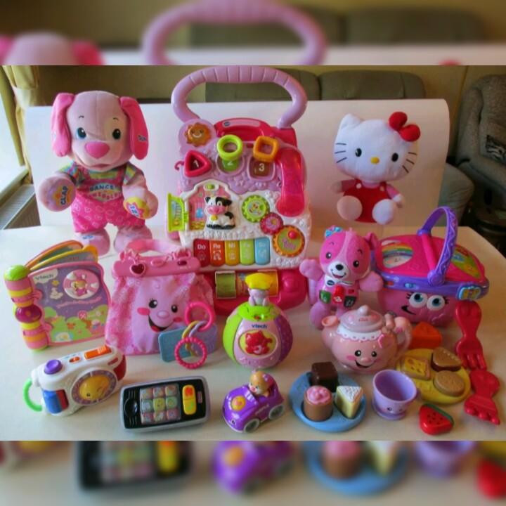 Pink sale toddler toys