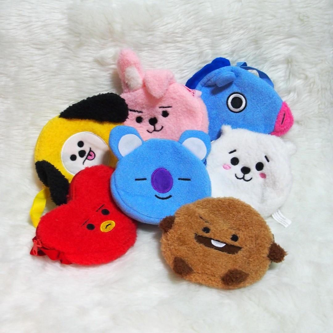 Pouch | BT21 | BTS, RM, Jin, Suga, J-Hope, V, Jimin and Jungkook