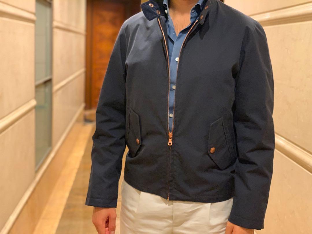 private white harrington jacket