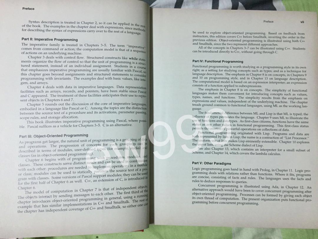 Programming Language （分類：補充練習）位於 Hong Kong。 由 ew999 提交（商品編號 218928484，圖片 3）。簡介： 99% new Apr 12-May 1 未能交收 Apr 12 - May 1 can’t meet because not in HK 有興趣者 請提議日期和大約時間 我才可告知確實地點 大概的時間地點已寫了 Interested person please provide date and roughly time then I can give more precise location to meet up. General meetup location and schedule is listed. I will try my best to complete the transaction. Thank you 。