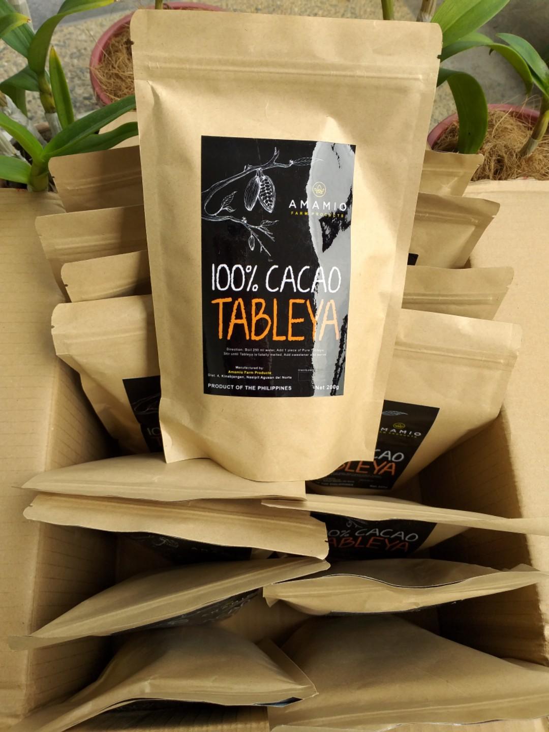 Pure Cacao Unsweetened Tableya, Food & Drinks, Fresh Produce on Carousell