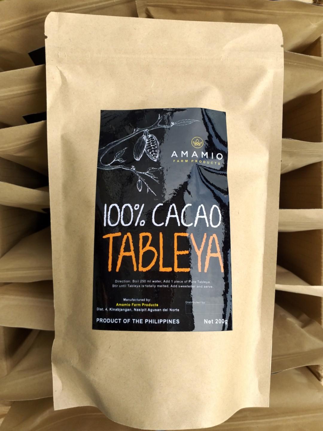 Tableya Pure Pure Cacao Unsweetened Tableya, Food & Drinks, Fresh Produce on Carousell