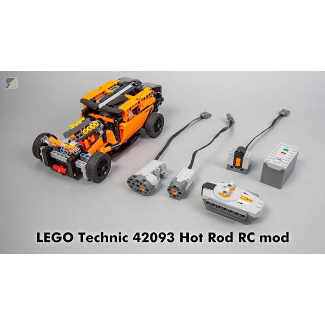 RC pack for LEGO Technic 42093 Hot Rod RC Motorization MOD B