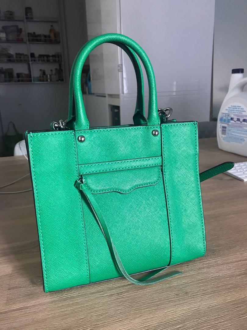 Rebecca minkoff mab tote mini in Kelly green