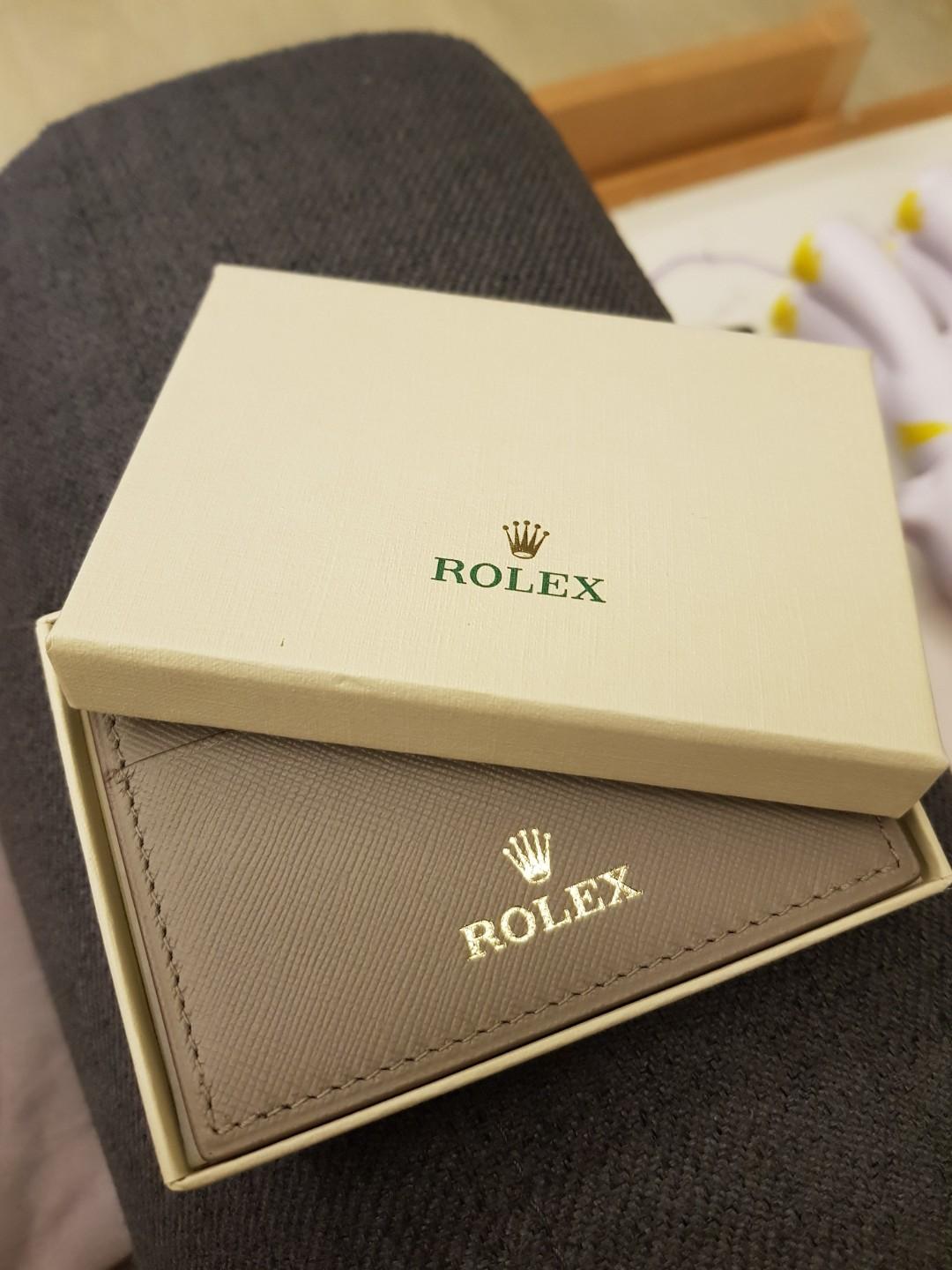 Rolex card holder 2025 price