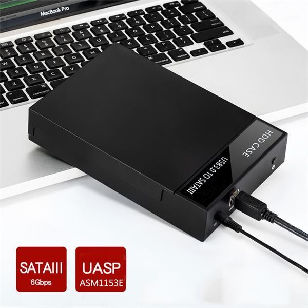 Rshtech Hard Drive Enclosure Usb 3 0 To Sata External Hard Drive Docking Station For 3 5 Inch Sata I Ii Iii Hdd Ssd Up To 10tb Support Uasp Black Electronics Others On Carousell