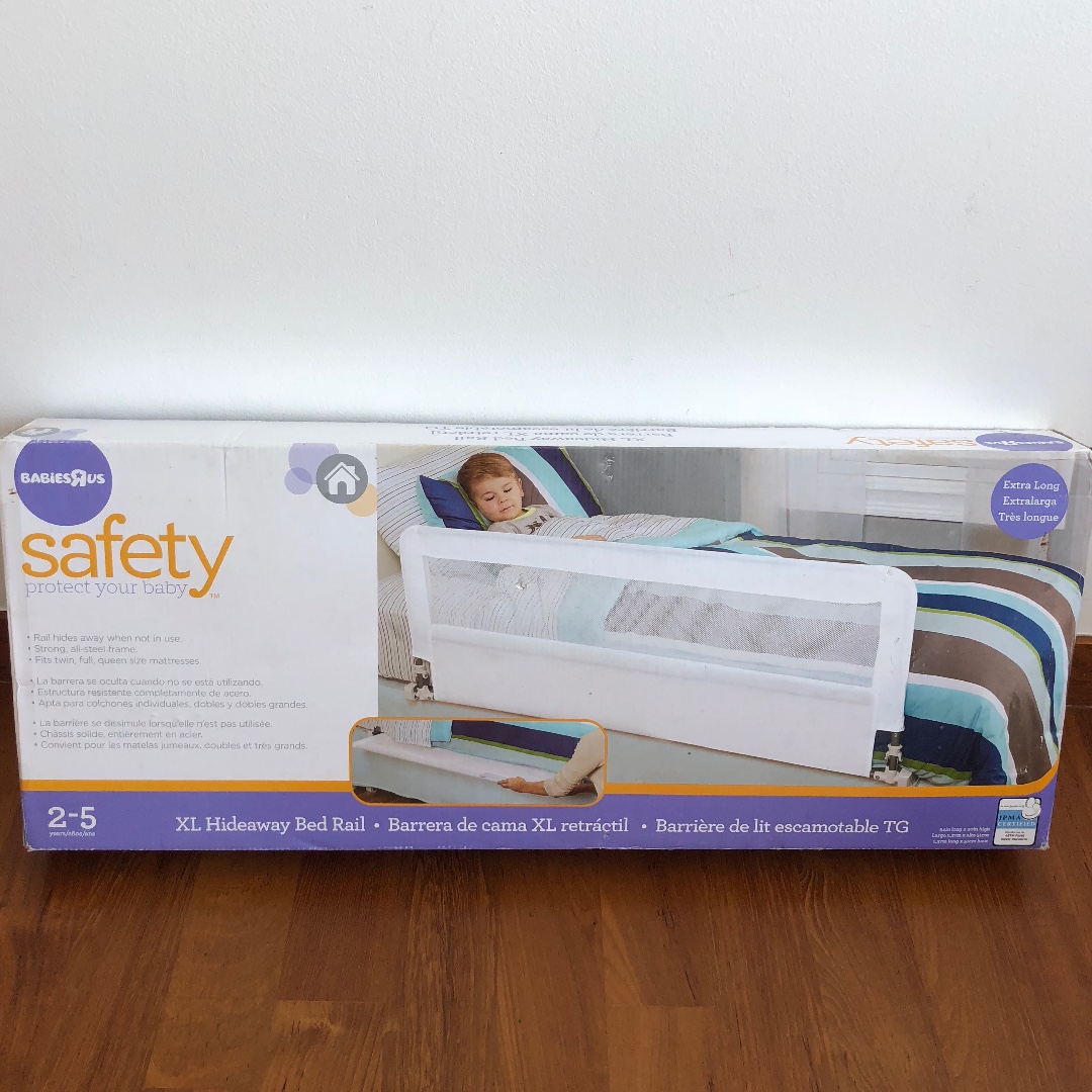 Safety Xl Hideaway Bedrail Babies Kids Baby Nursery Kids Furniture Bed Guards On Carousell