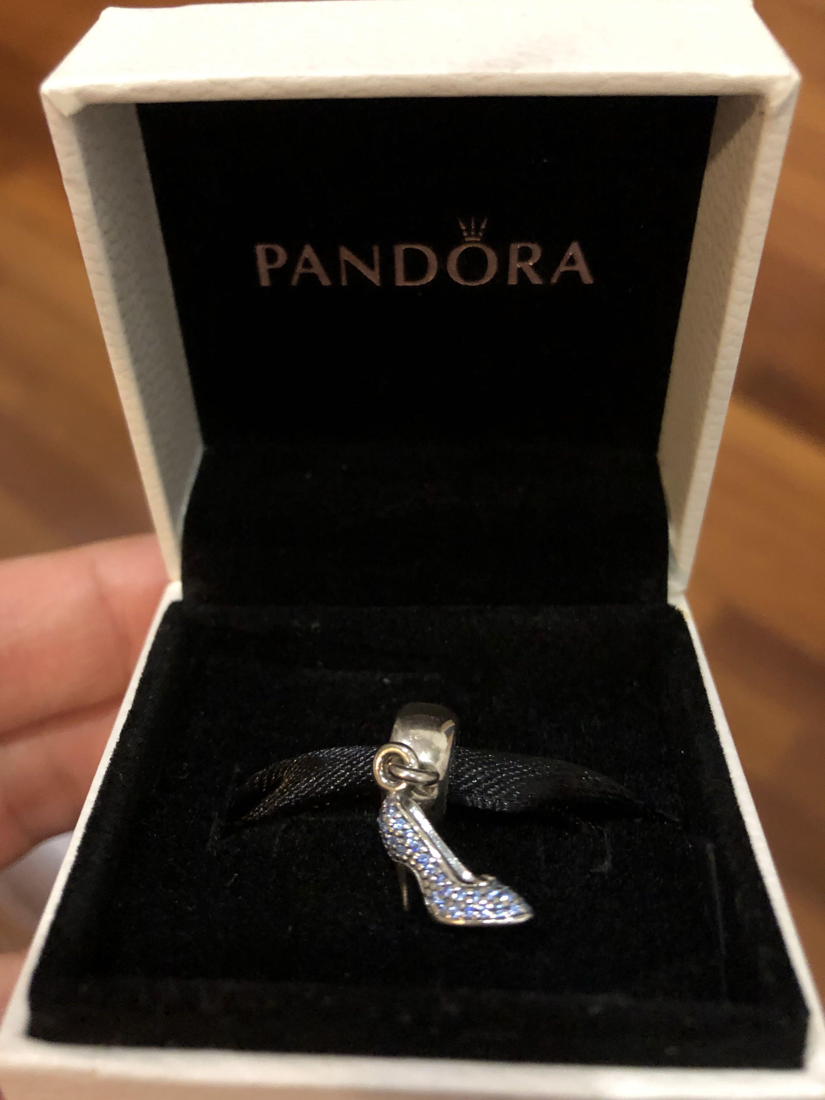 Sold out on website Pandora Cinderella Blue shoe charm