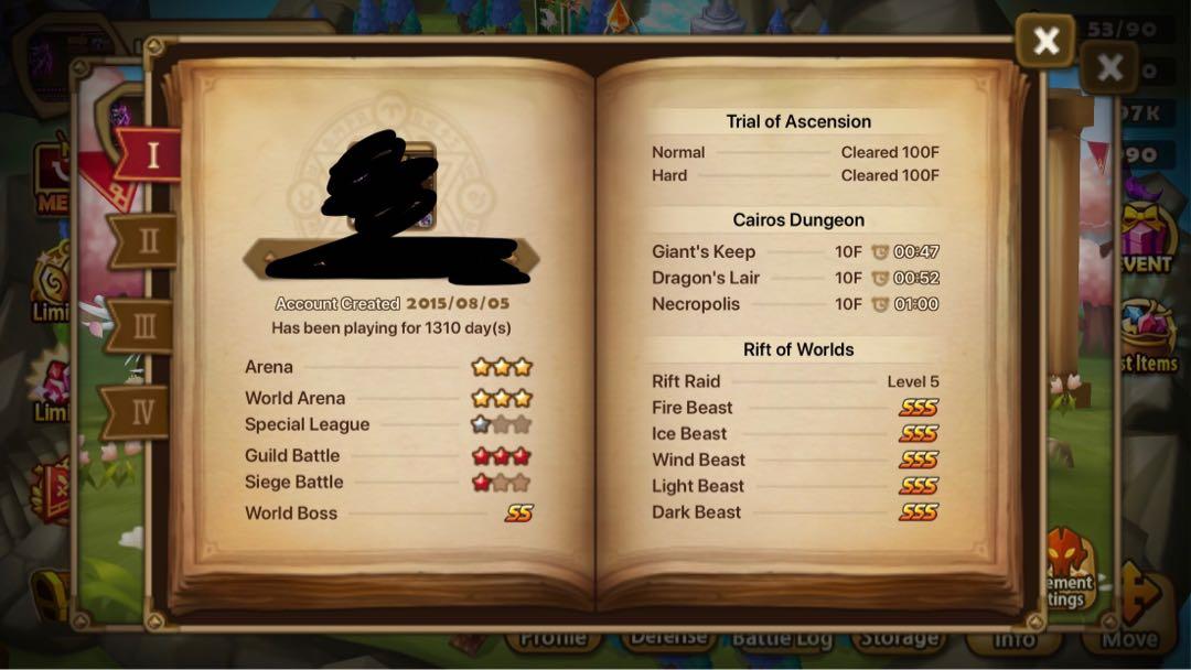 Summoners War Ragdoll Zerath Asia C3 Toys Games Video Gaming Others On Carousell La couleur la plus populaire ? carousell