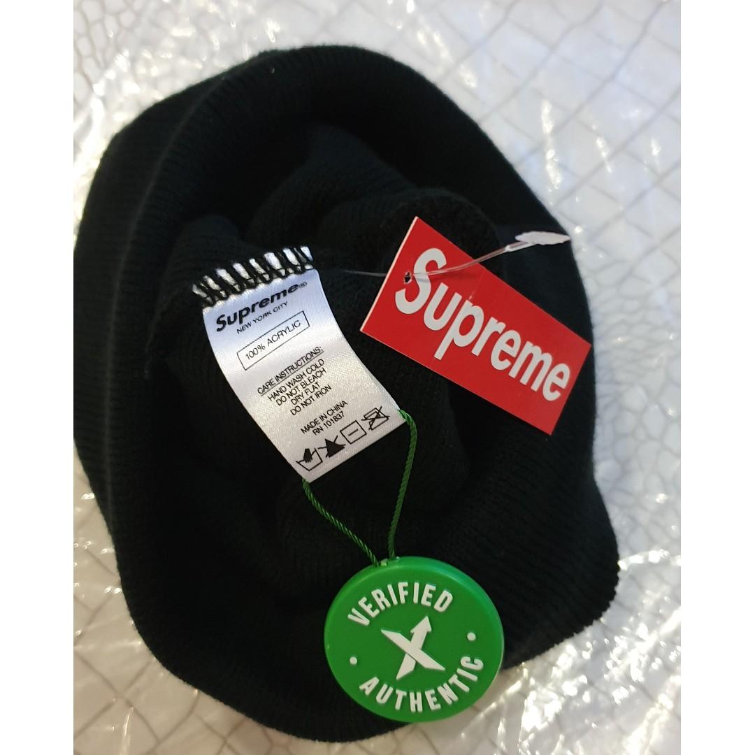 Supreme Liquid Swords Beanie Black, Men's Fashion, Watches