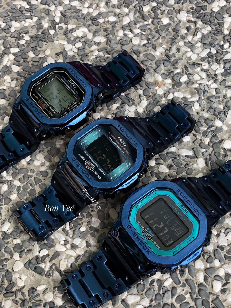 G shock blue steel cheap