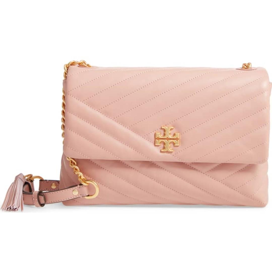 kira chevron quilted leather shoulder bag