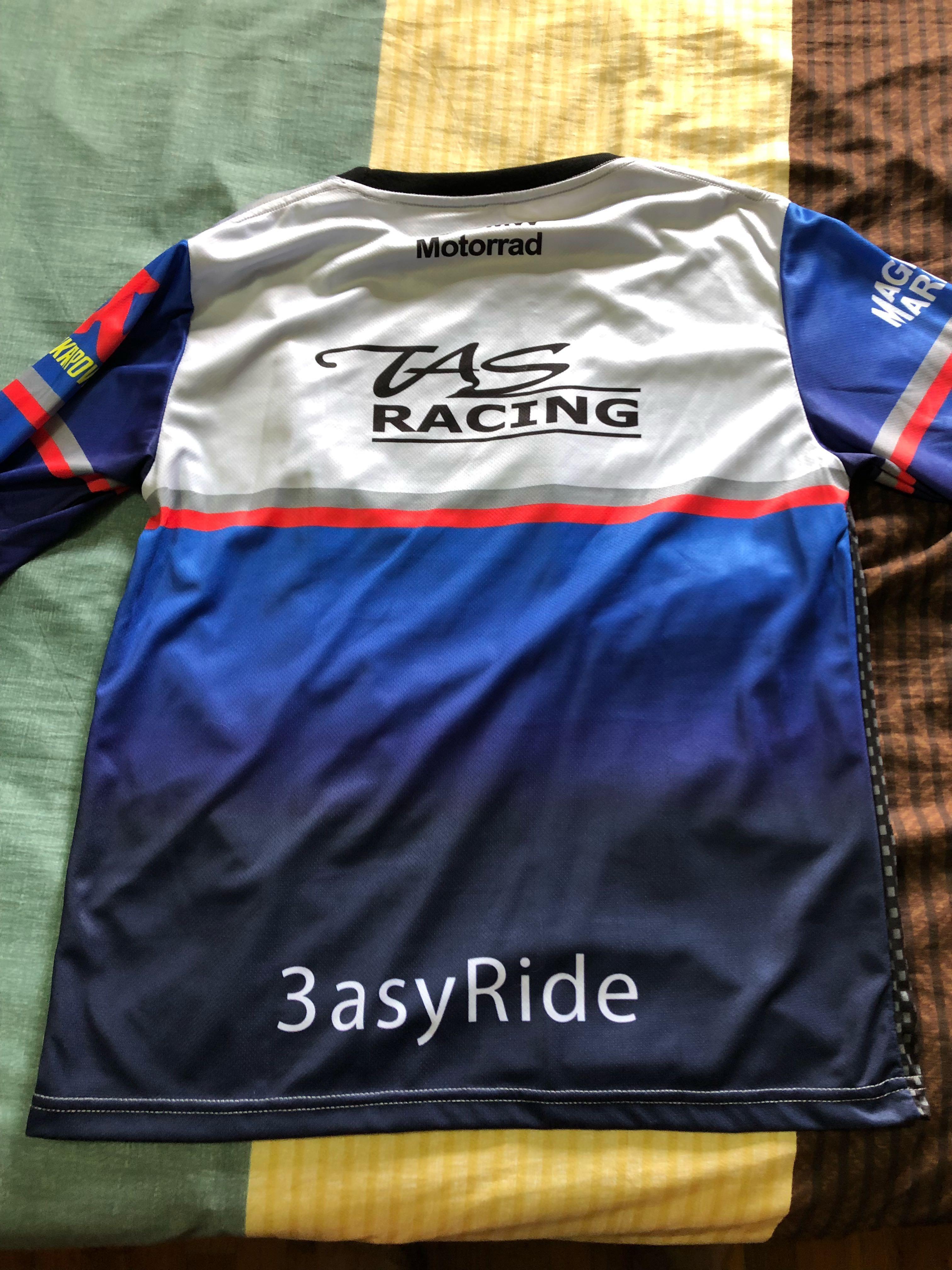Tyco BMW Motorrad Long sleeve shirt size m , Motorcycles, Motorcycle Apparel on Carousell