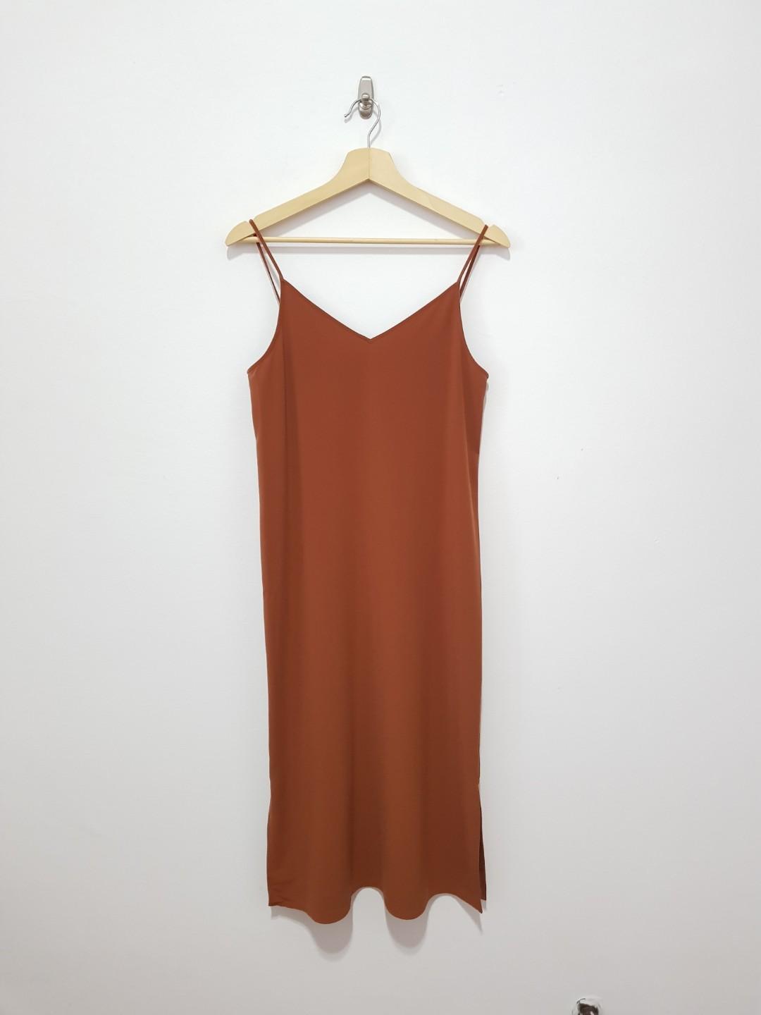 uniqlo slip dress