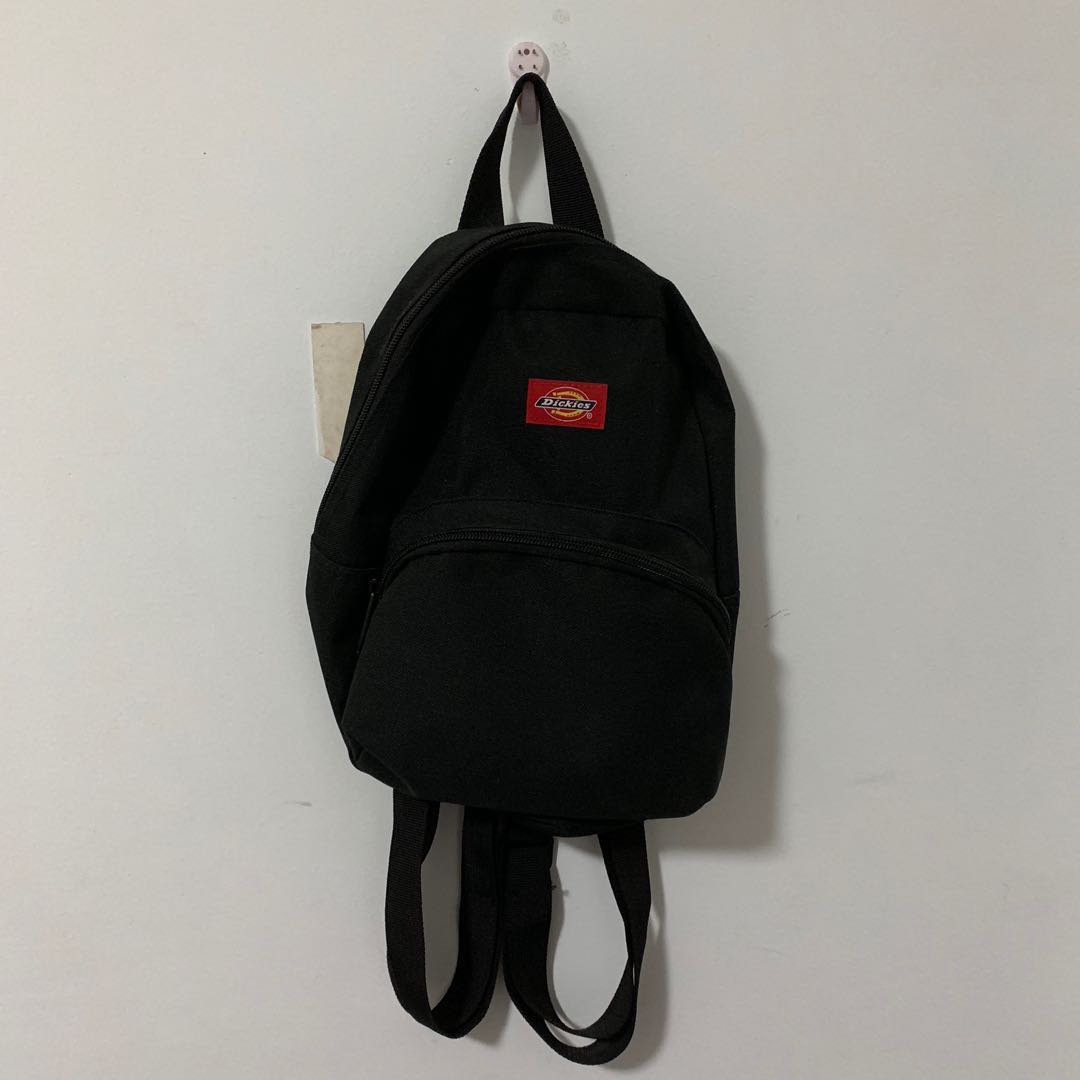 dickies mini backpack black