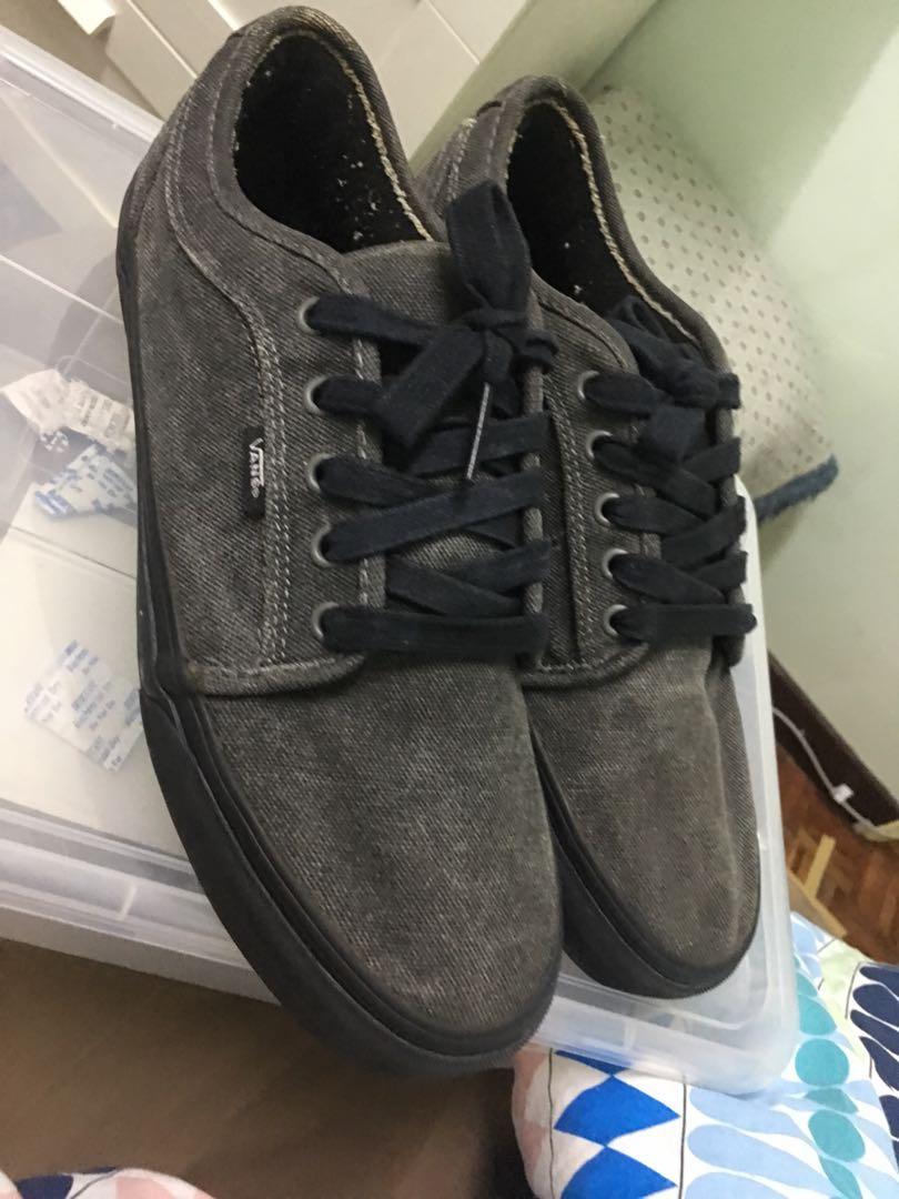 Vans chukka low cheap washed black