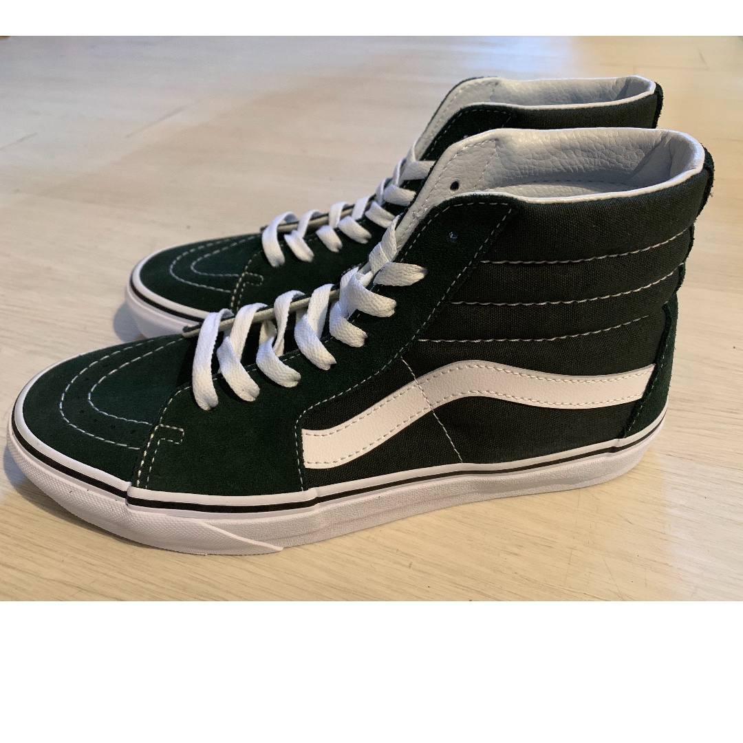 Vans sk8 hi scarab true white sale