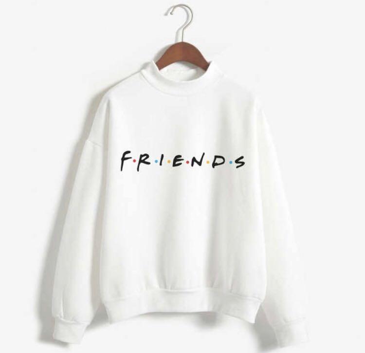 white pullover sweatshirt