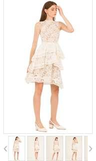 Doublewoot white lace dress