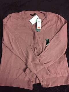 Banana Republic Factory Pink Cardigan