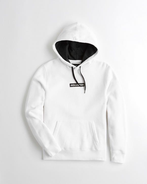 hollister embroidered hoodie