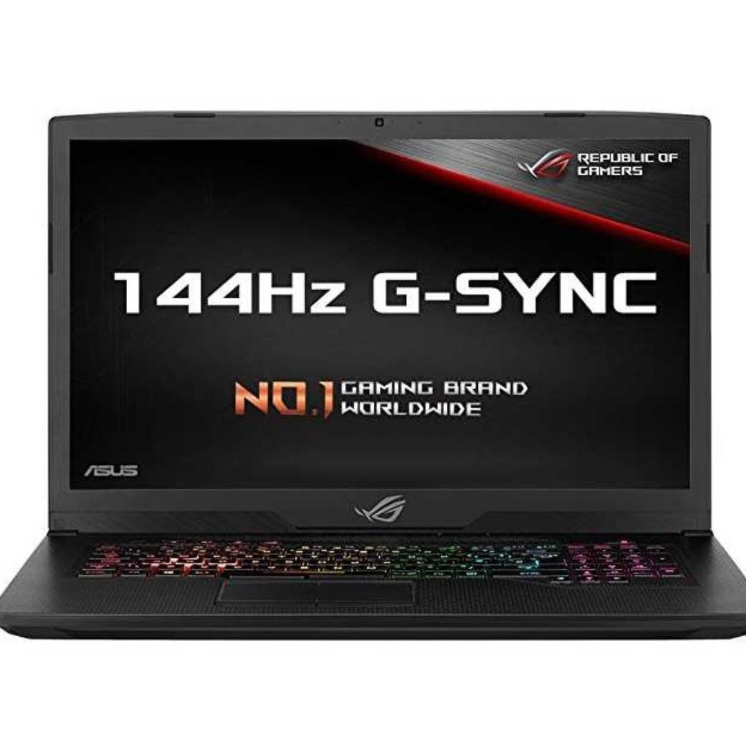Asus Rog Gl703g 144hz G Sync Gaming Laptop Electronics Computer Parts Accessories On Carousell