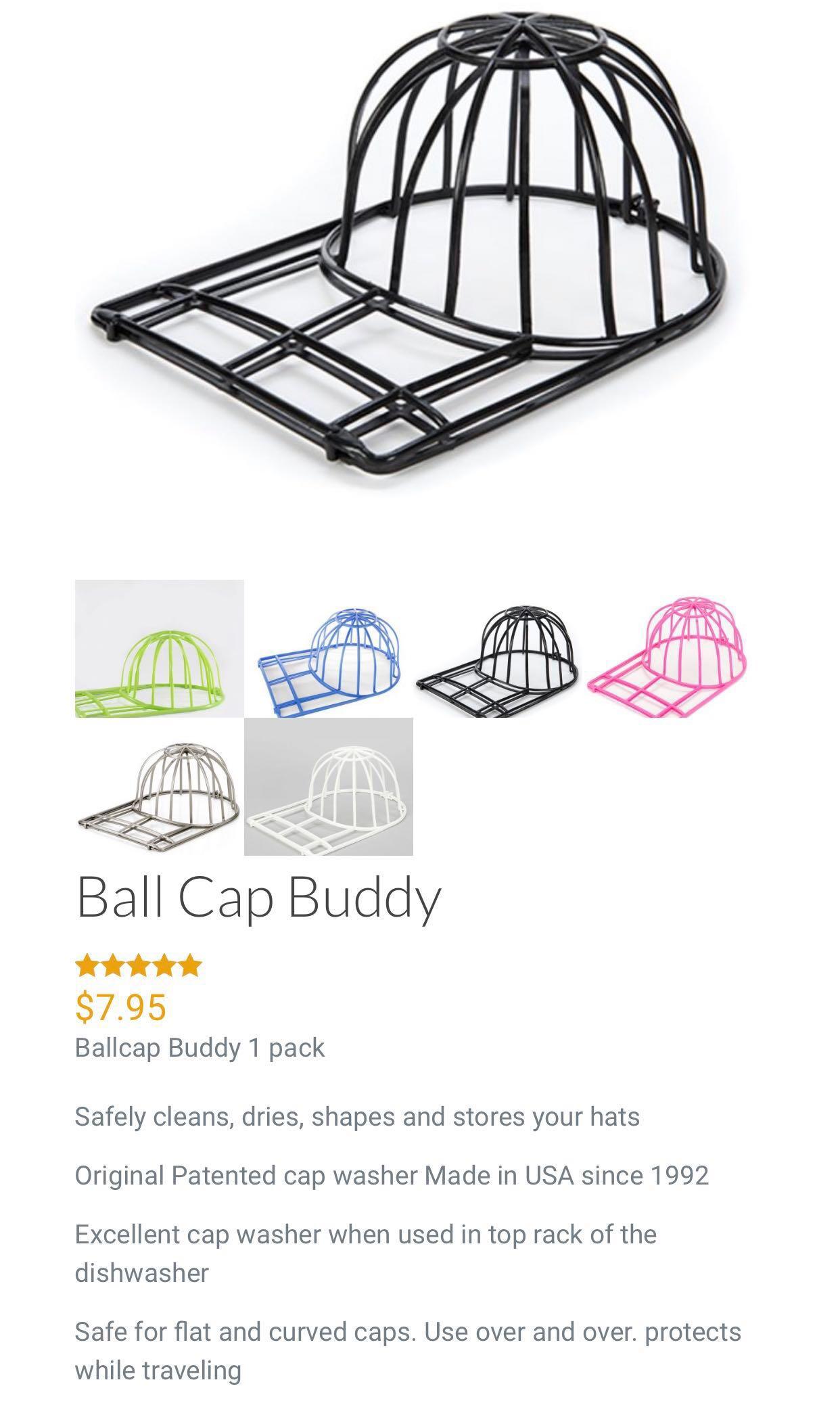 ballcap buddy cap washer