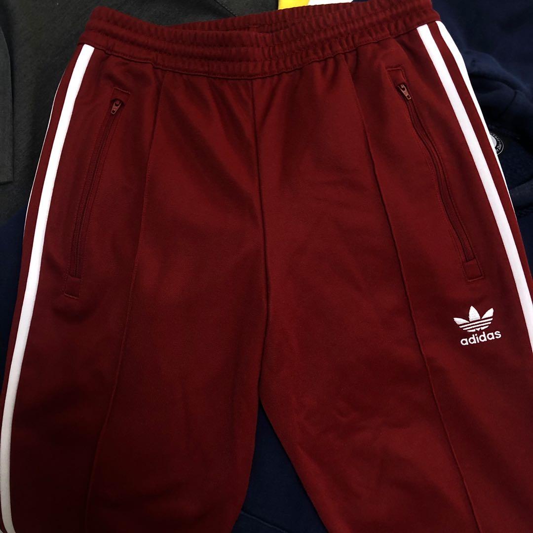 Adidas bb track pants maroon top