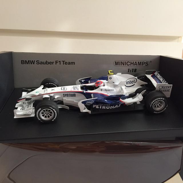 BMW Sauber F1 R. Kubica 2008 (1:18) Minichamps, Hobbies & Toys