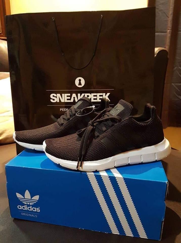 adidas swift run black size 5