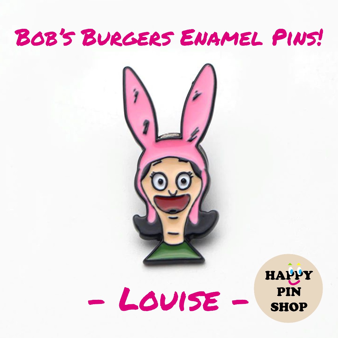 Louise Belcher Bobs Burgers acrylic earrings