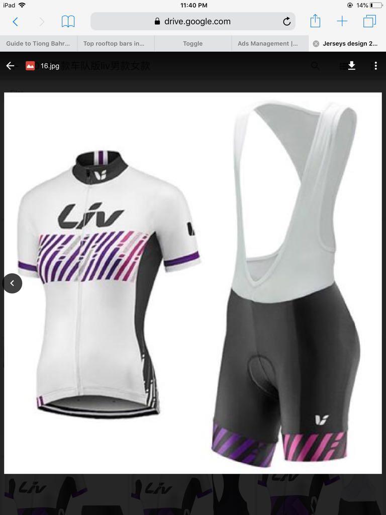 liv cycling top