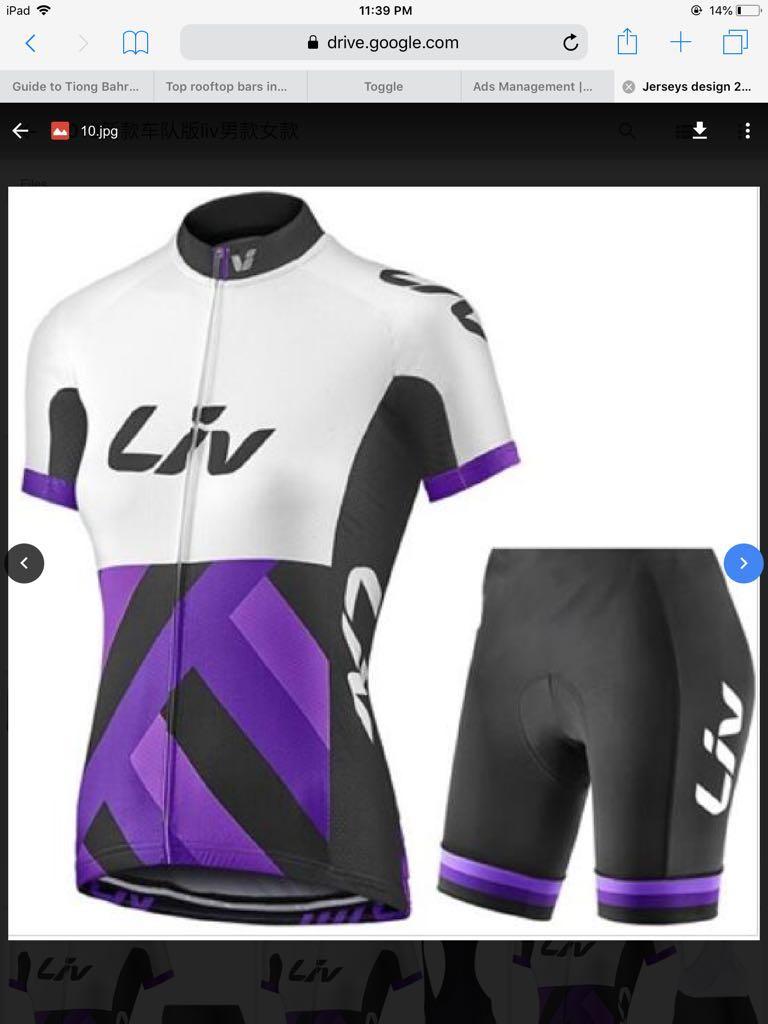liv cycling top