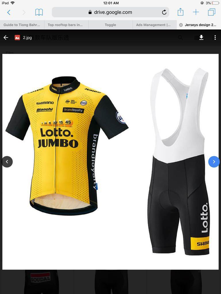 lotto cycling jersey