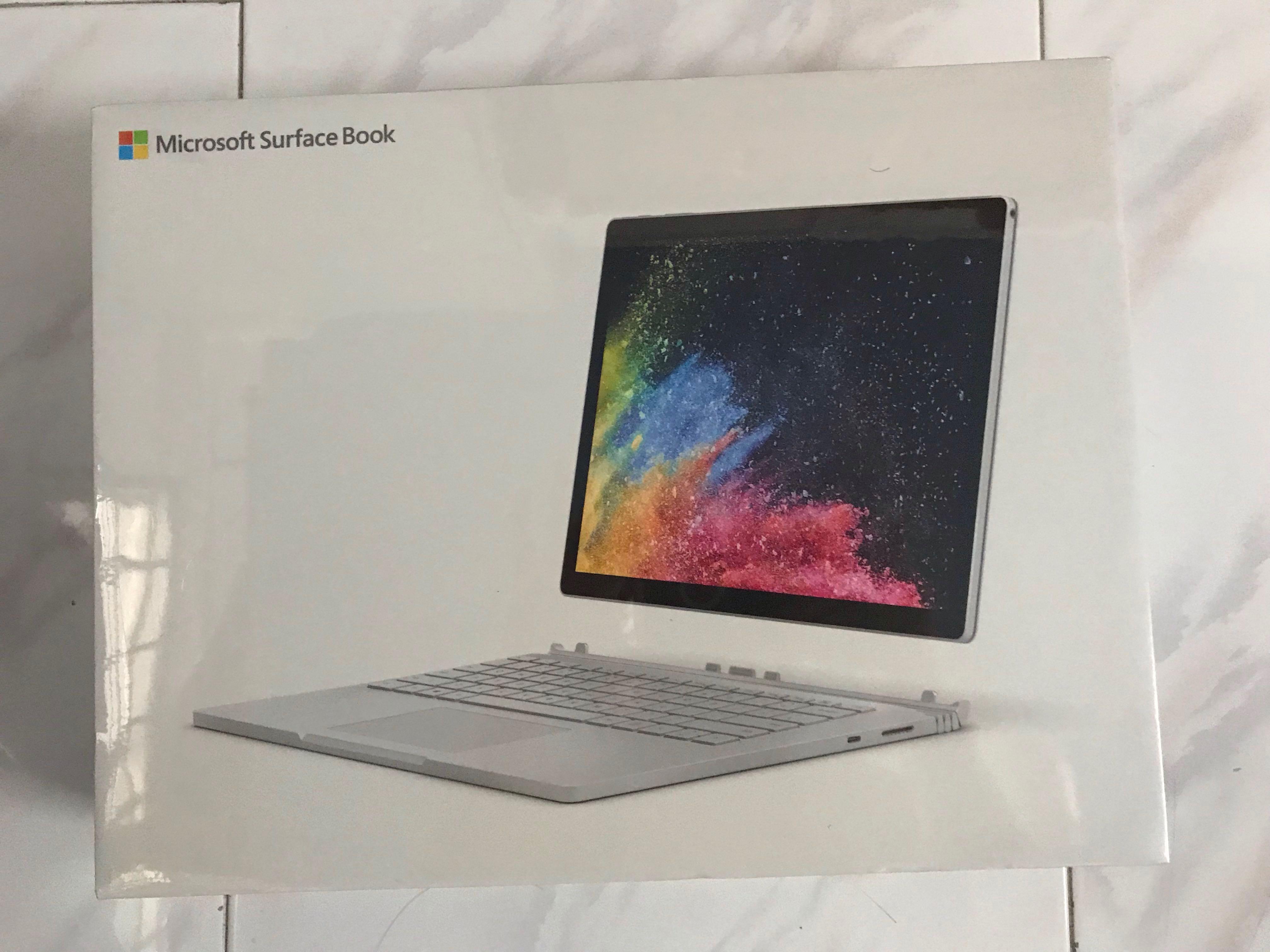 Brand New Surface Book 2 (sealed box) Intel Core i7, Computers & Tech