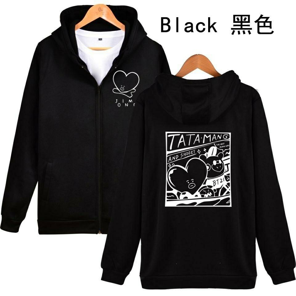 Bts Bt21 Taehyung Tata Hoodie Hobbies Toys Collectibles Memorabilia K Wave On Carousell