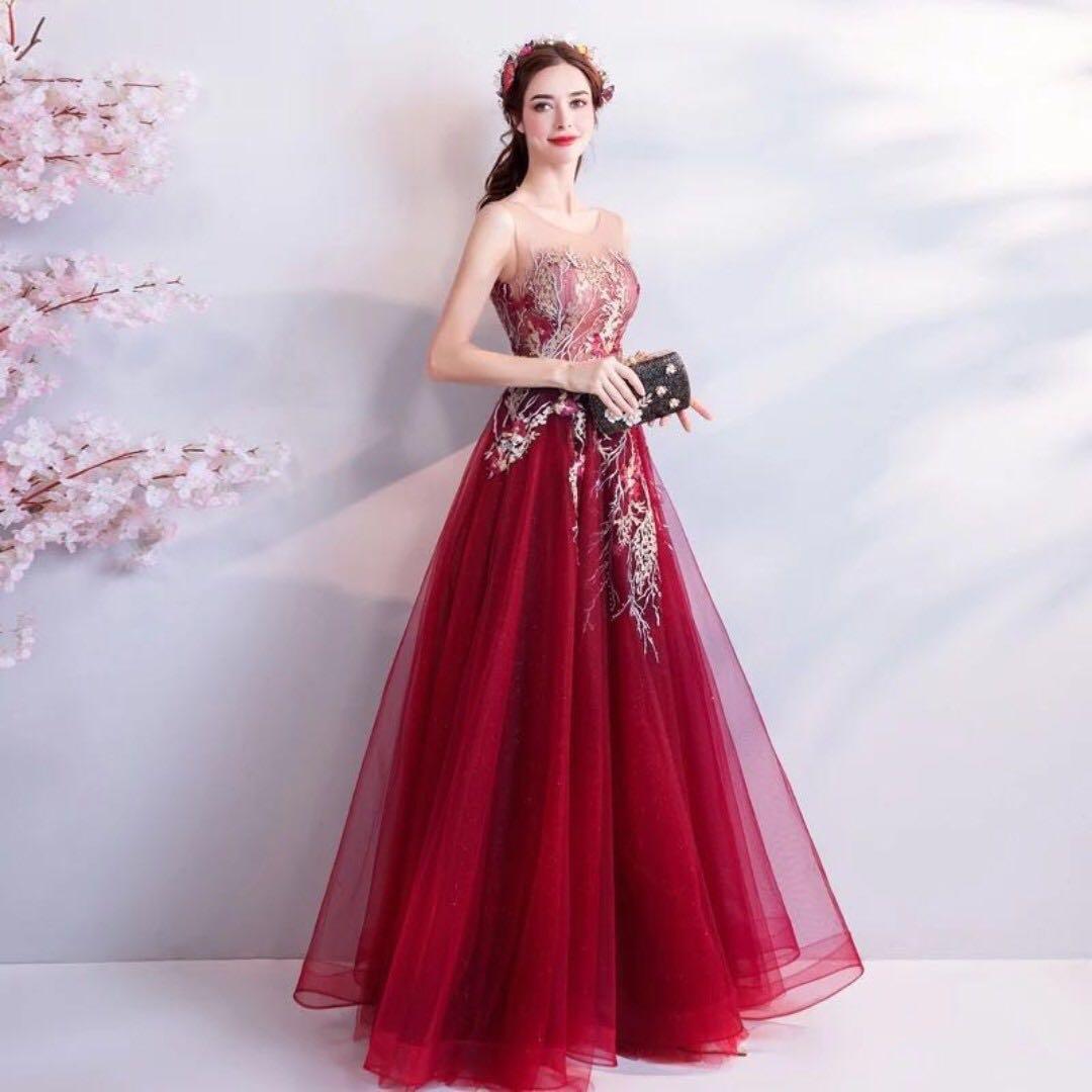 Maroon silver dress discount