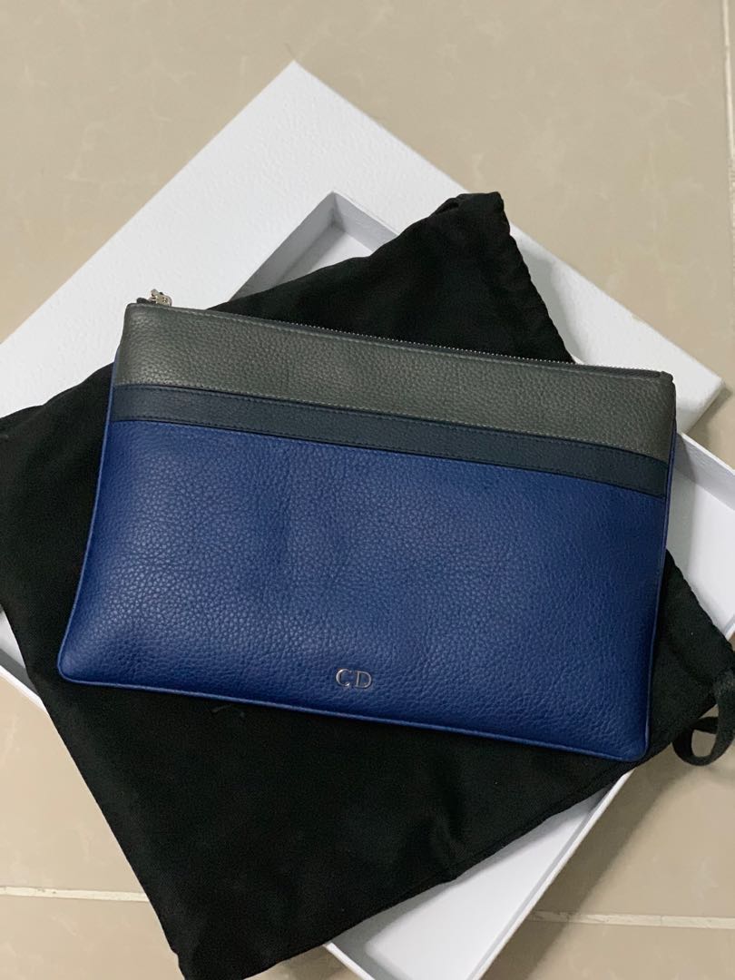 dior mens clutch